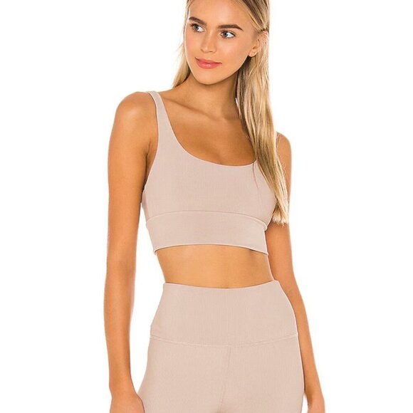Beach Riot Tan Sports Bra - Picture 1 of 9